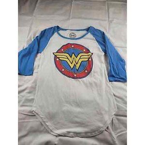 Pre-Owned DC Ladies DC Original Wonder Women Girls Tee Size Large